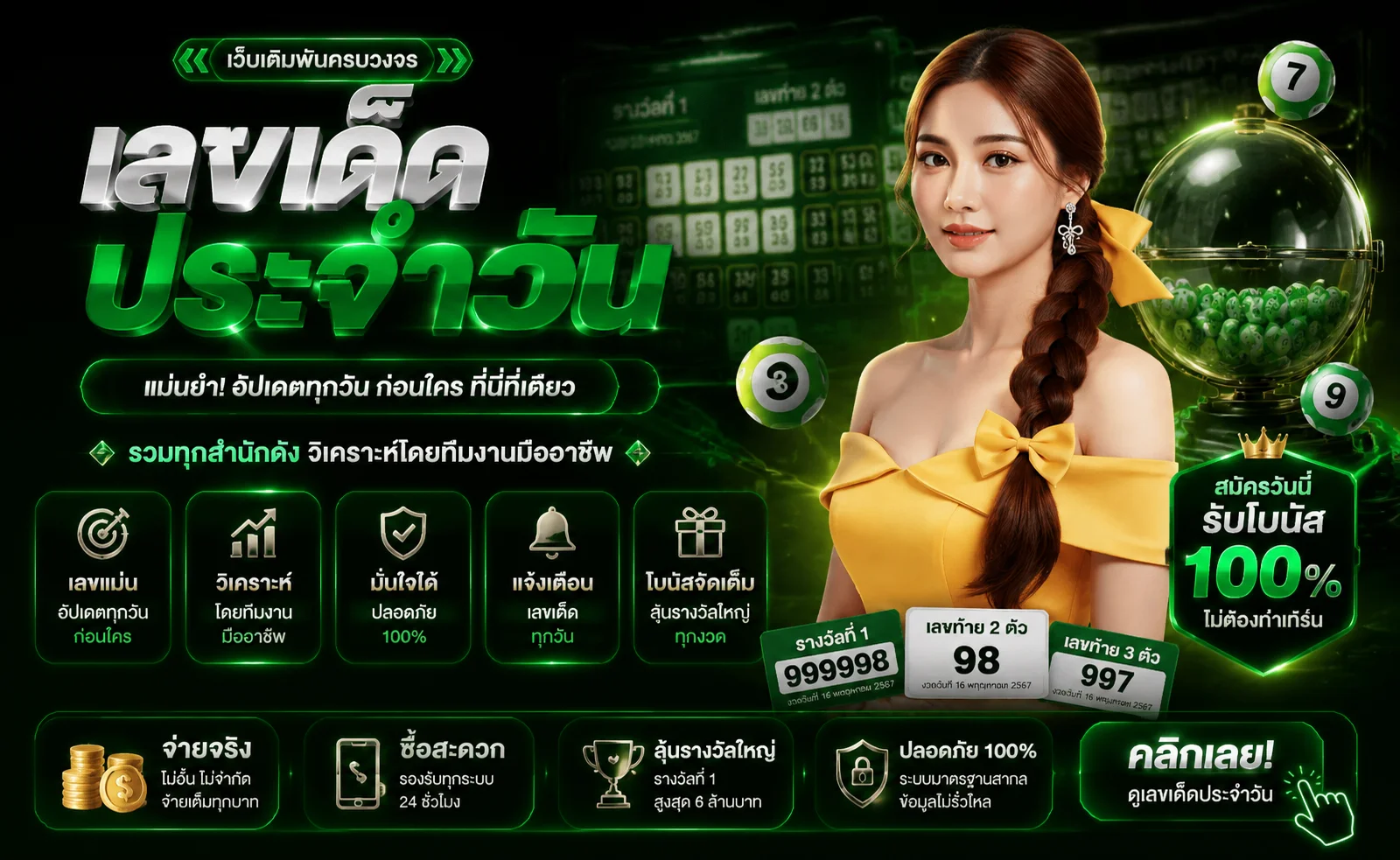 แทงหวยออนไลน์ KINGPLAY168 ครบทุกสำนัก จ่ายเต็มอัตรา